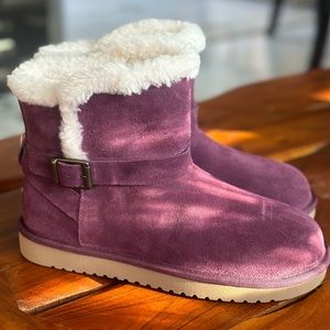 KOOLABURRA By UGG Mini Boots Purple SZ 7